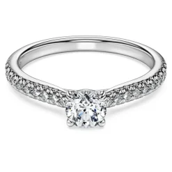 Anello solitario Eternity