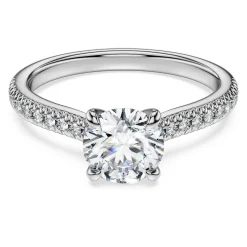 Anello solitario Eternity