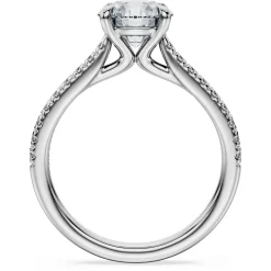 Anello solitario Eternity